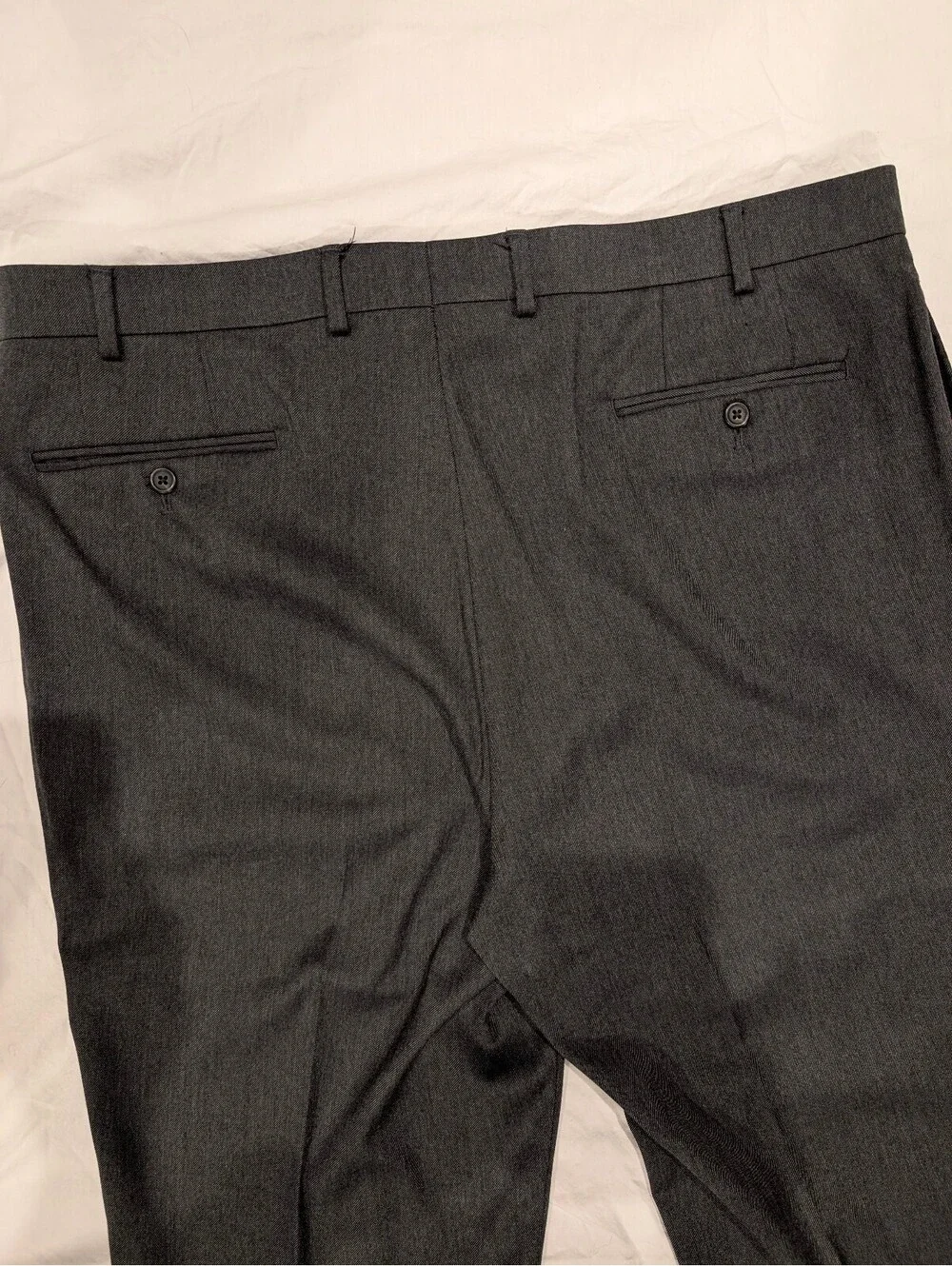 Lauren Ralph Lauren Men’s 38x34 Charcoal Gray Stretch Dress Pants Trousers